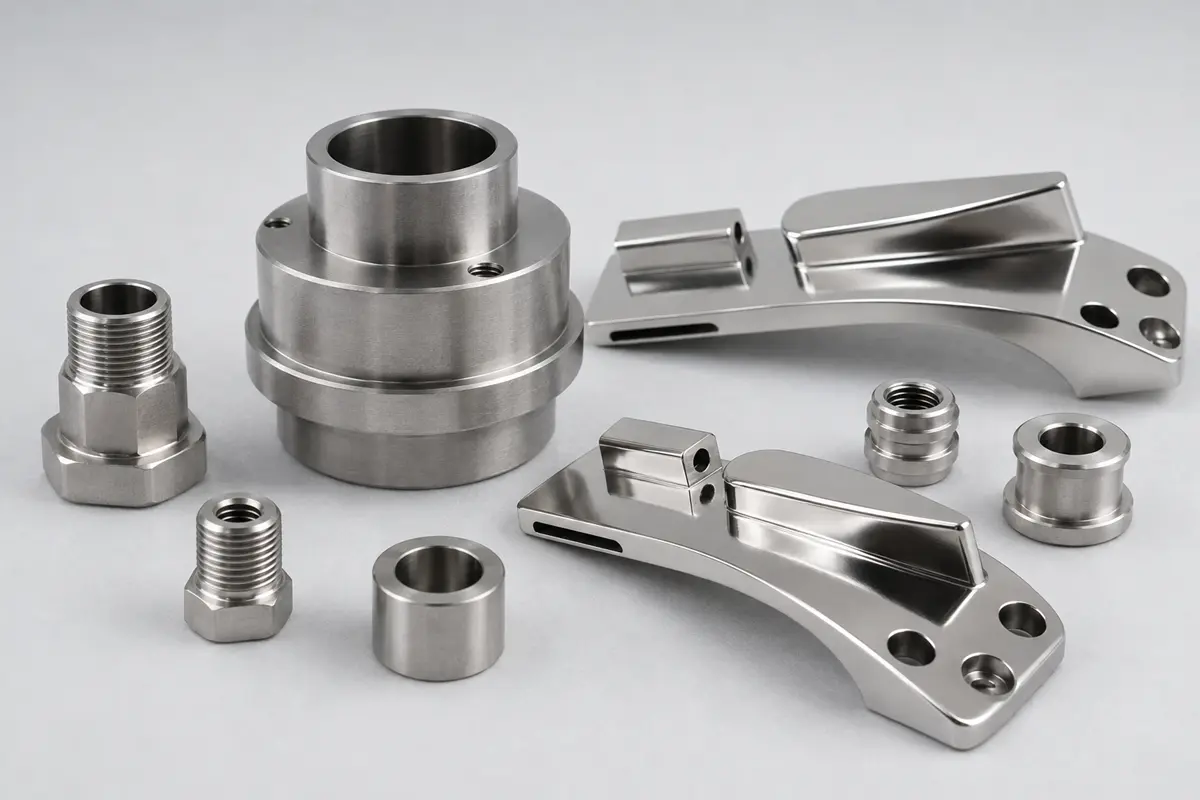 passivated electropolished 304 stainless steel parts