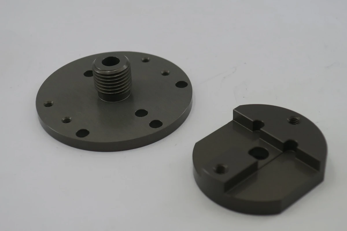 type iii hard anodized 6061 sensor mount funnel