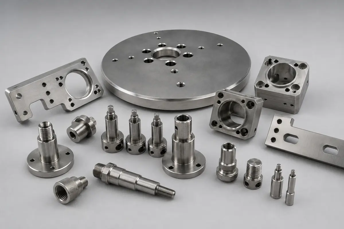 typical 304 stainless steel cnc machined parts