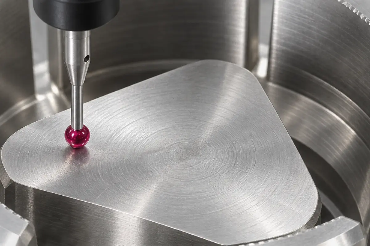 CMM inspection of CNC pilot run parts
