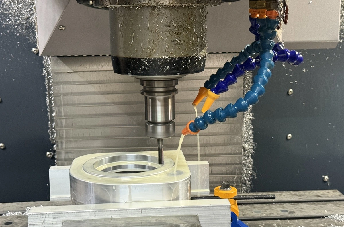 Climb milling CNC machining