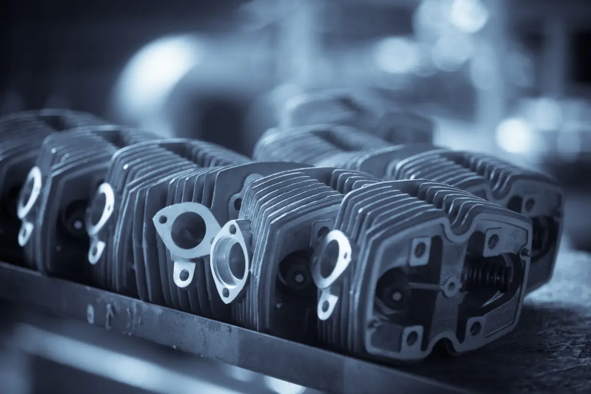 Die cast parts from production tooling