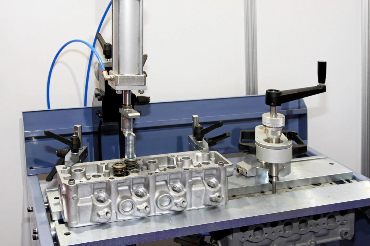 Die cast tooling inspection setup