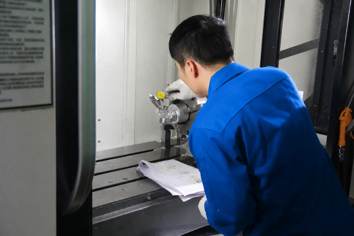 Dimensional inspection of machined die cast parts