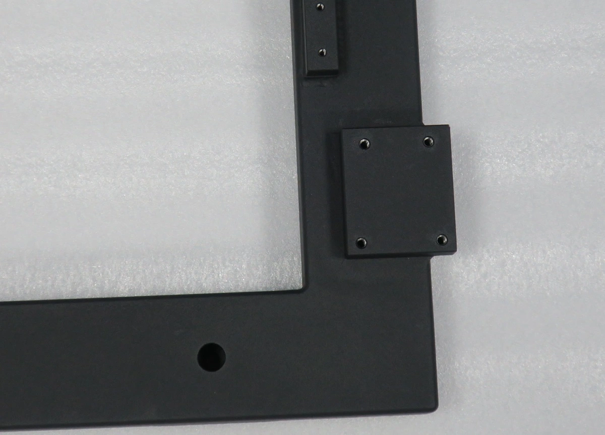 Powder coated sheet metal tab and slot assembly