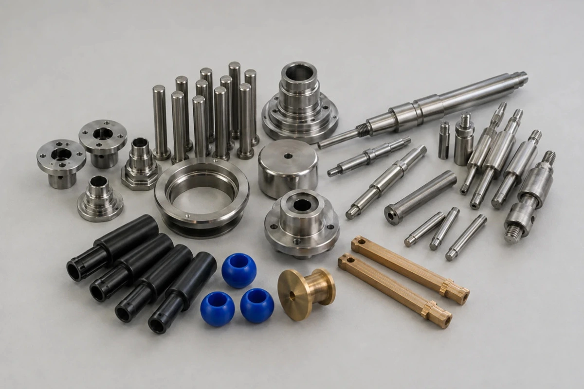 rollyu cnc turned parts precision components