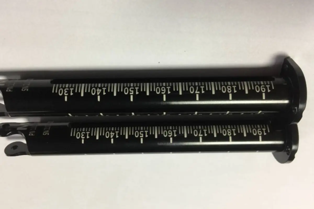 Black anodized precision machined components