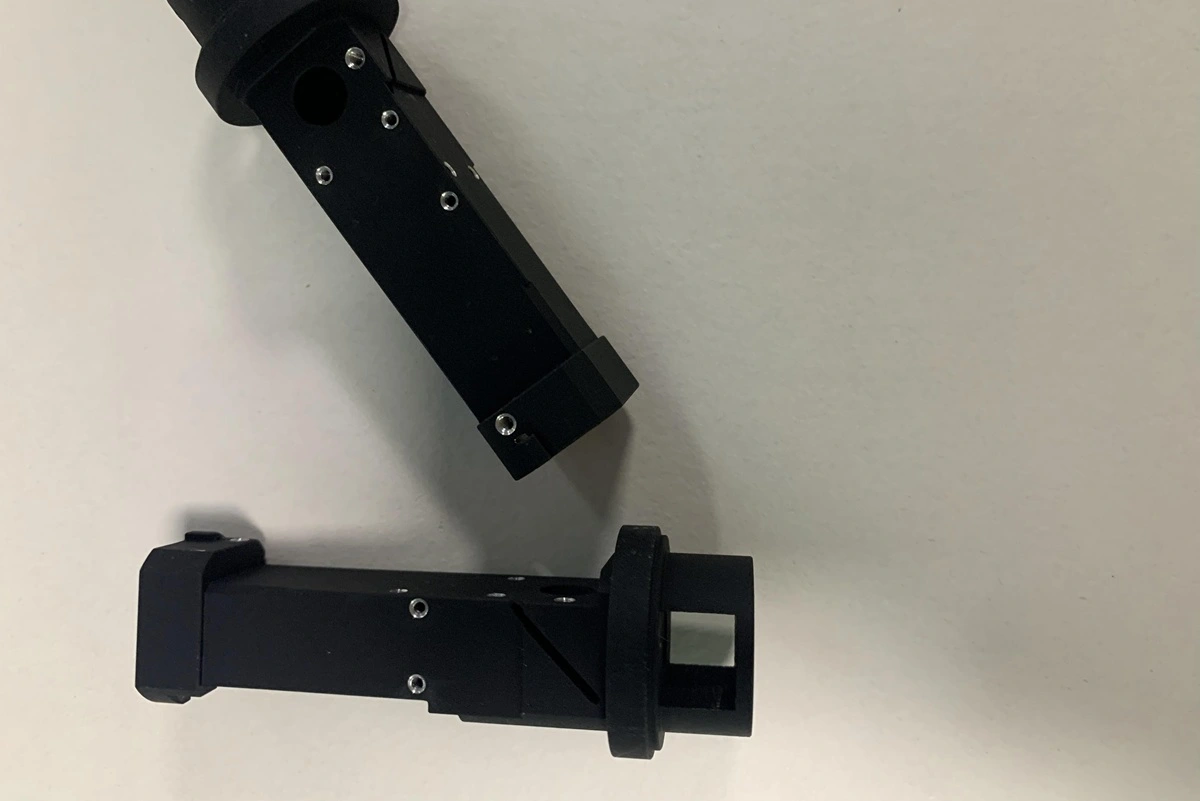 Custom CNC machined optical mounting brackets