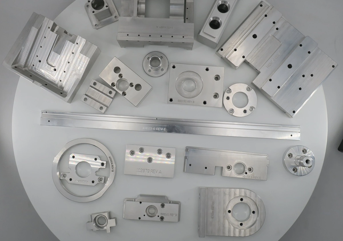 Low volume CNC machined aluminum parts